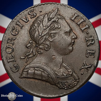 Great Britain 1771 Half Penny 1/2d GB5106