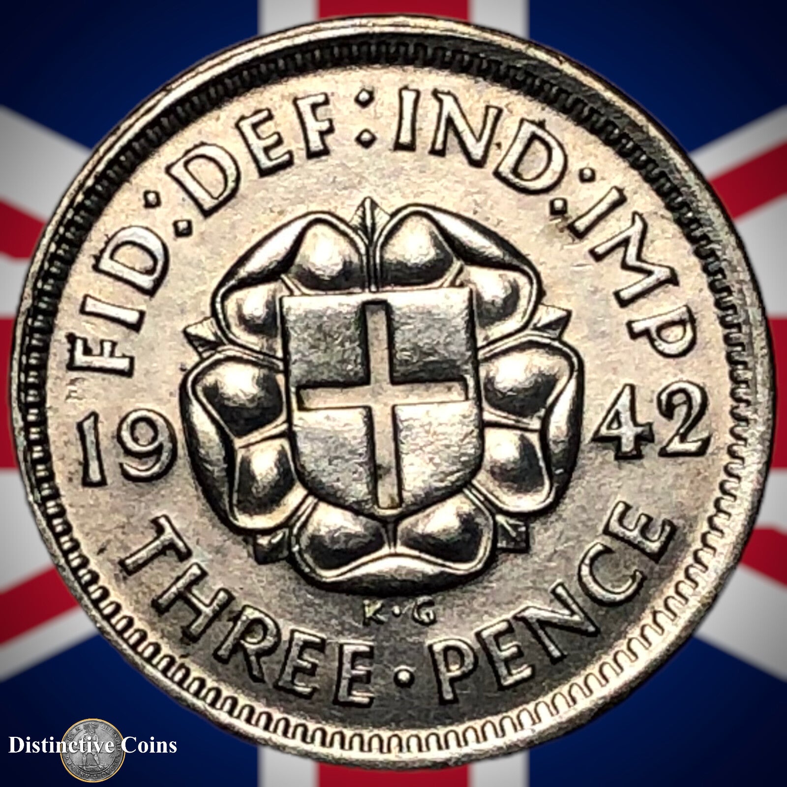 Great Britain 1942 Three Pence GB2341