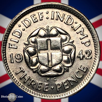 Great Britain 1942 Three Pence GB2341