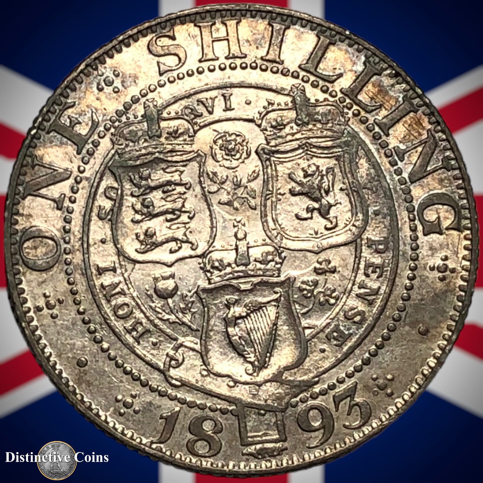 Great Britain 1893 British One Shilling GB0623