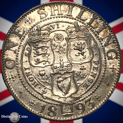 Great Britain 1893 British One Shilling GB0623