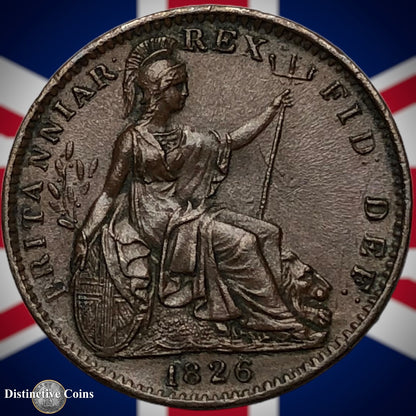 Great Britain 1826 Farthing 1/4d GB3330
