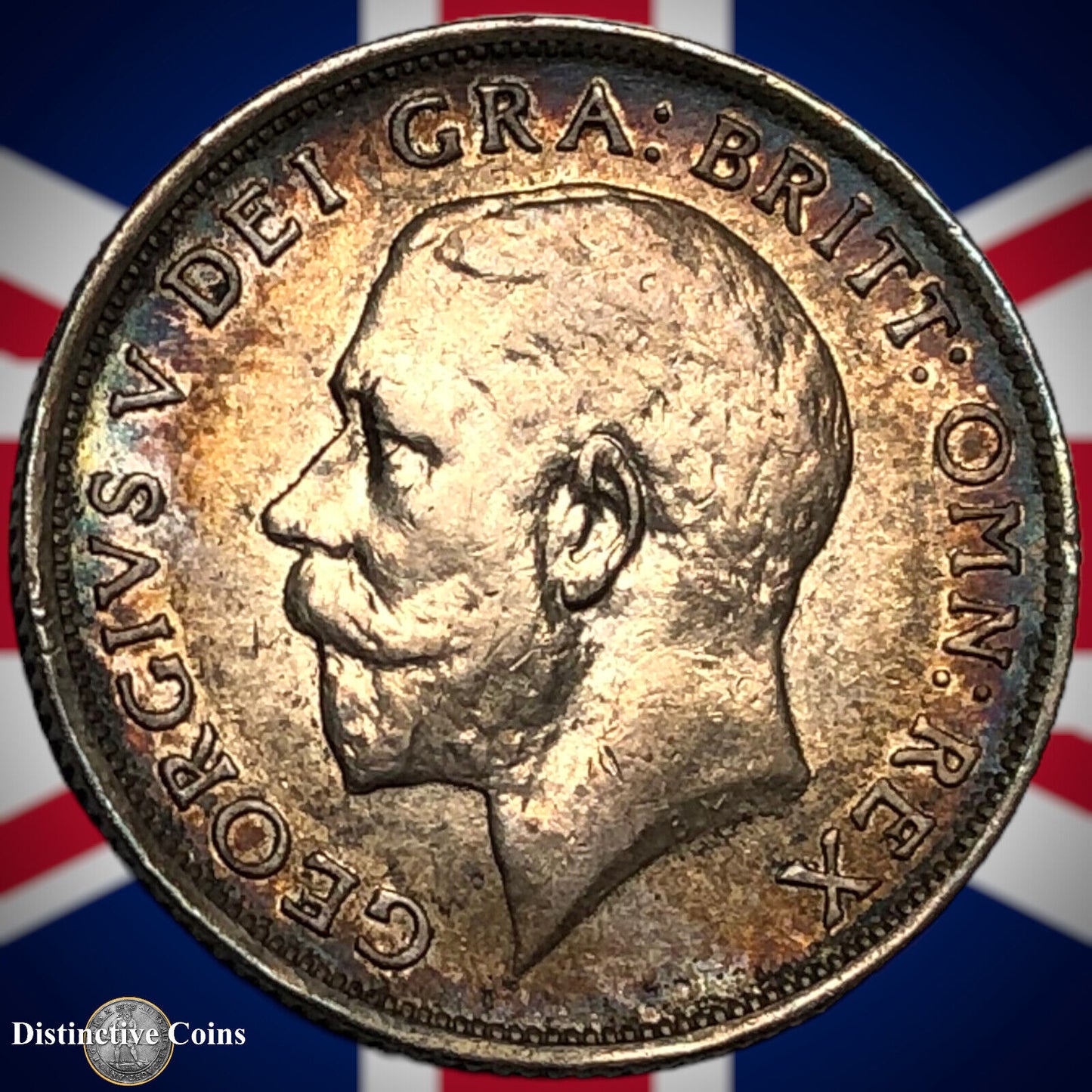 Great Britain 1916 One Shilling GB0964