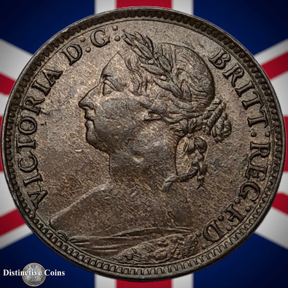 Great Britain 1884 Farthing 1/4d GB4124