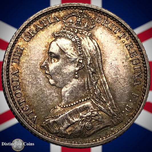 Great Britain 1887 Six Pence GB2673