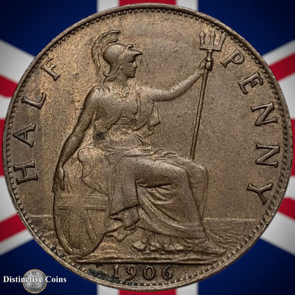 Great Britain 1906 Half Penny 1/2d GB5806