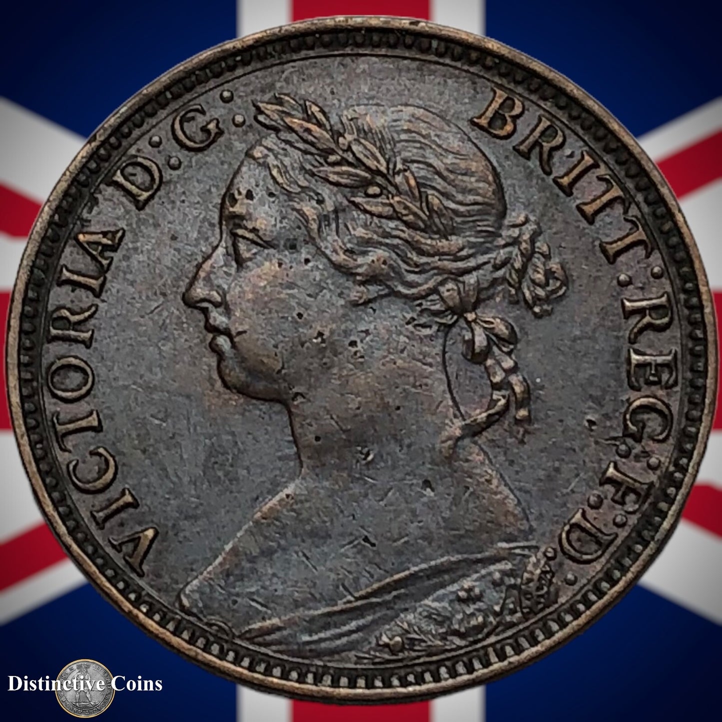 Great Britain 1881 H Farthing 1/4d GB3919