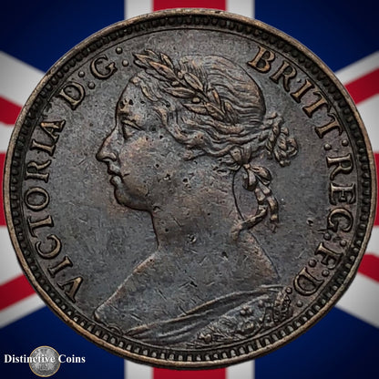 Great Britain 1881 H Farthing 1/4d GB3919
