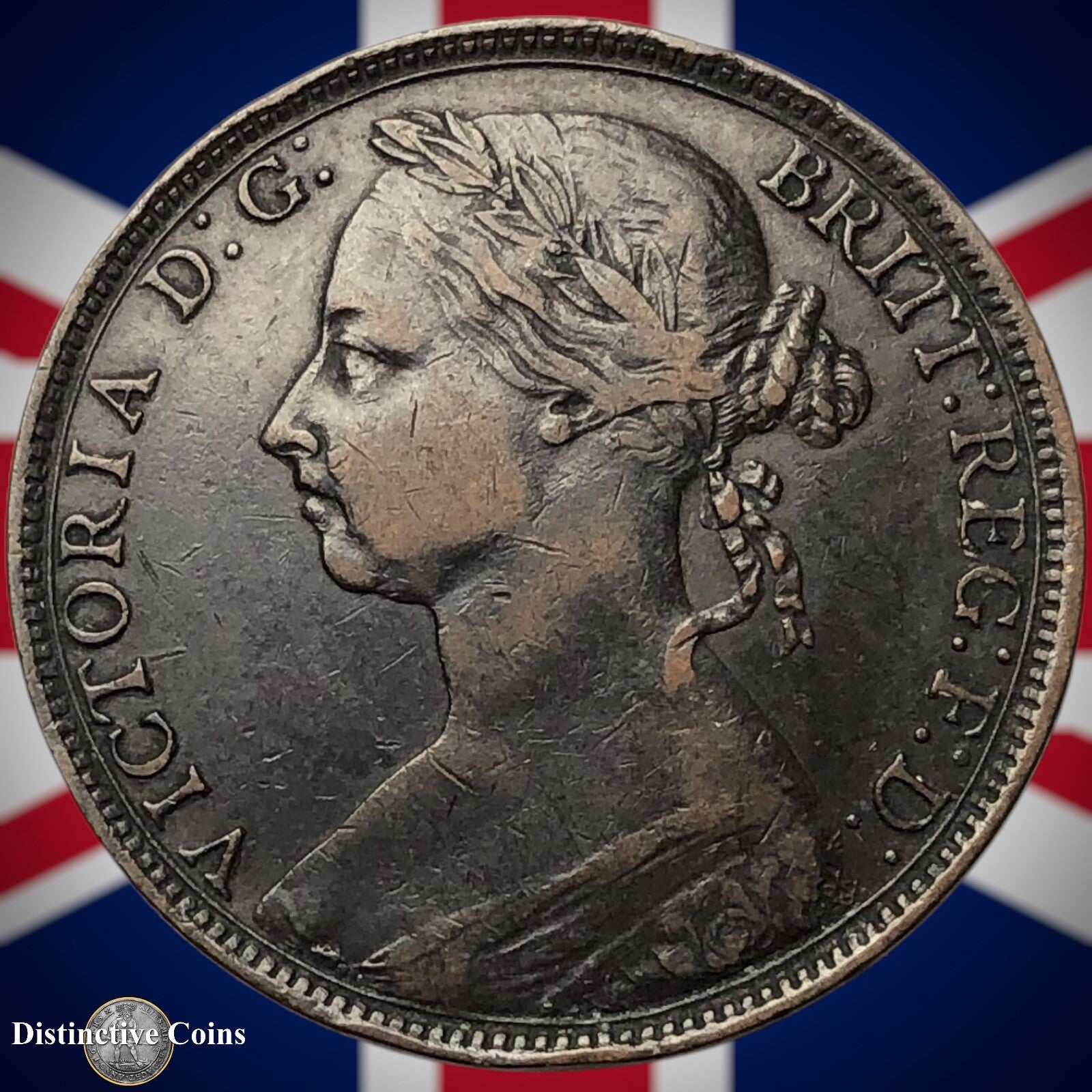 Great Britain 1890 Penny 1d GB6514