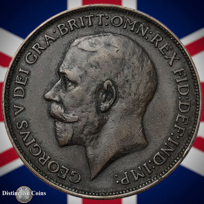 Great Britain 1912 H Penny 1d GB6792