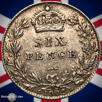 Great Britain 1902 Six Pence GB1504