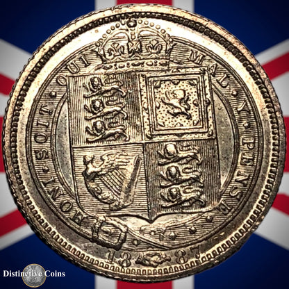 Great Britain 1887 Six Pence GB2664