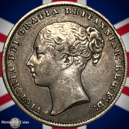 Great Britain 1861 British One Shilling GB0260