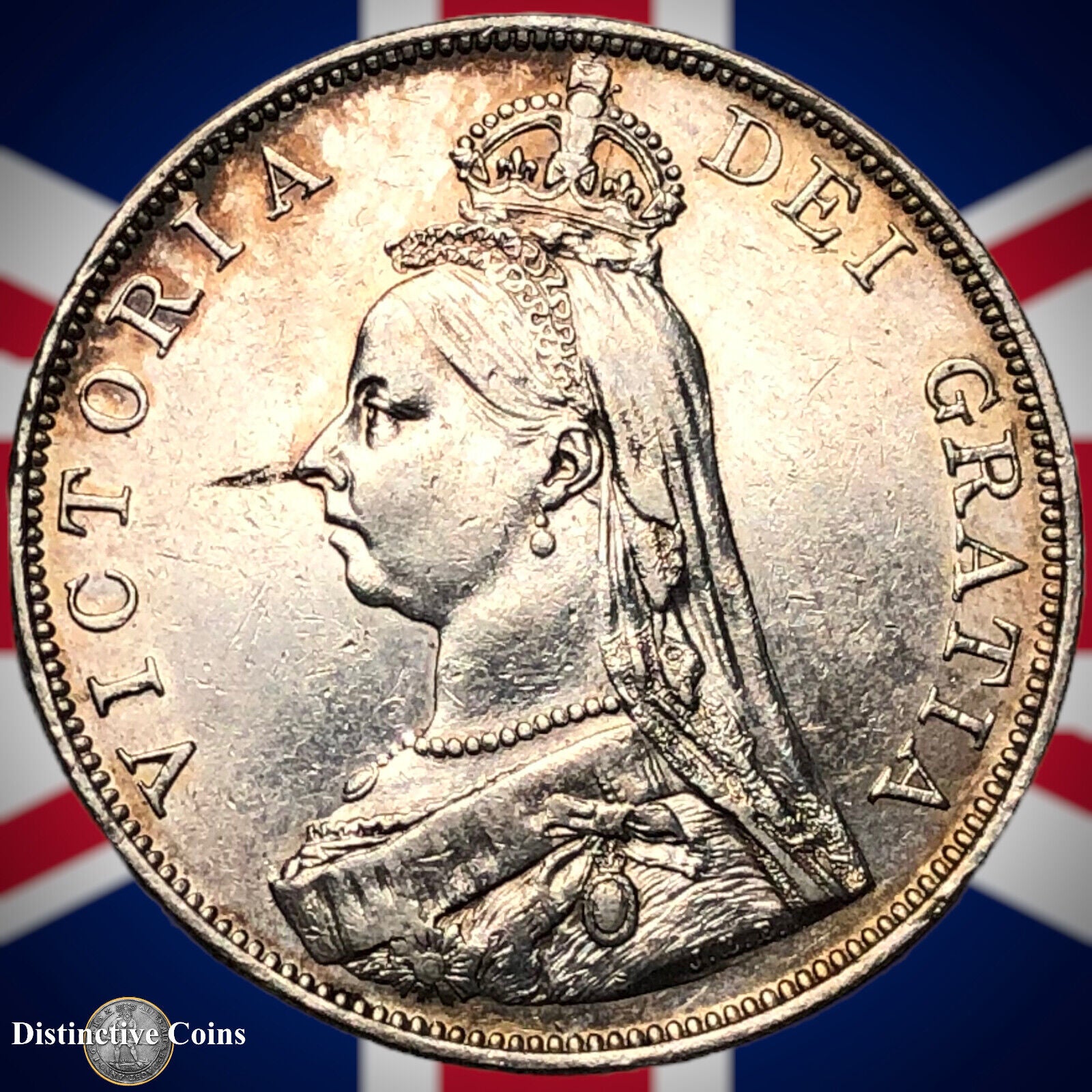 Great Britain 1890 Double Florin GB1397