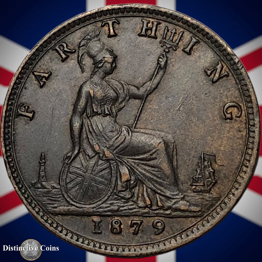 Great Britain 1879 Farthing 1/4d GB3834