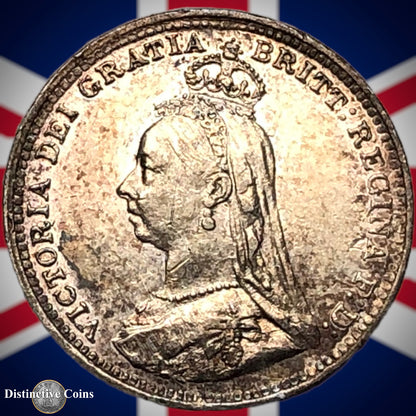 Great Britain 1890 Three Pence GB1989