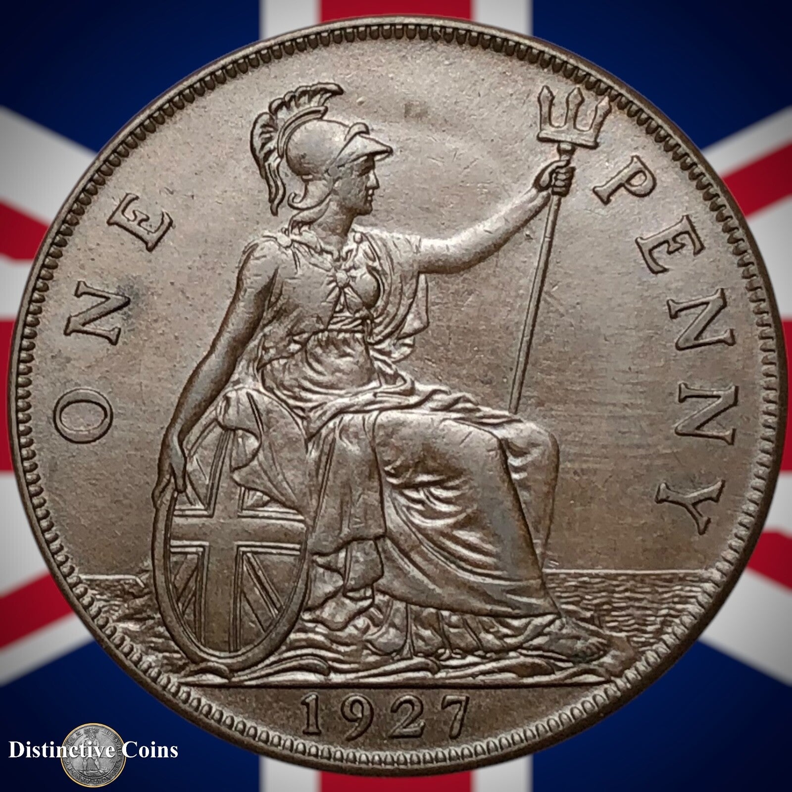 Great Britain 1927 Penny 1d GB7059