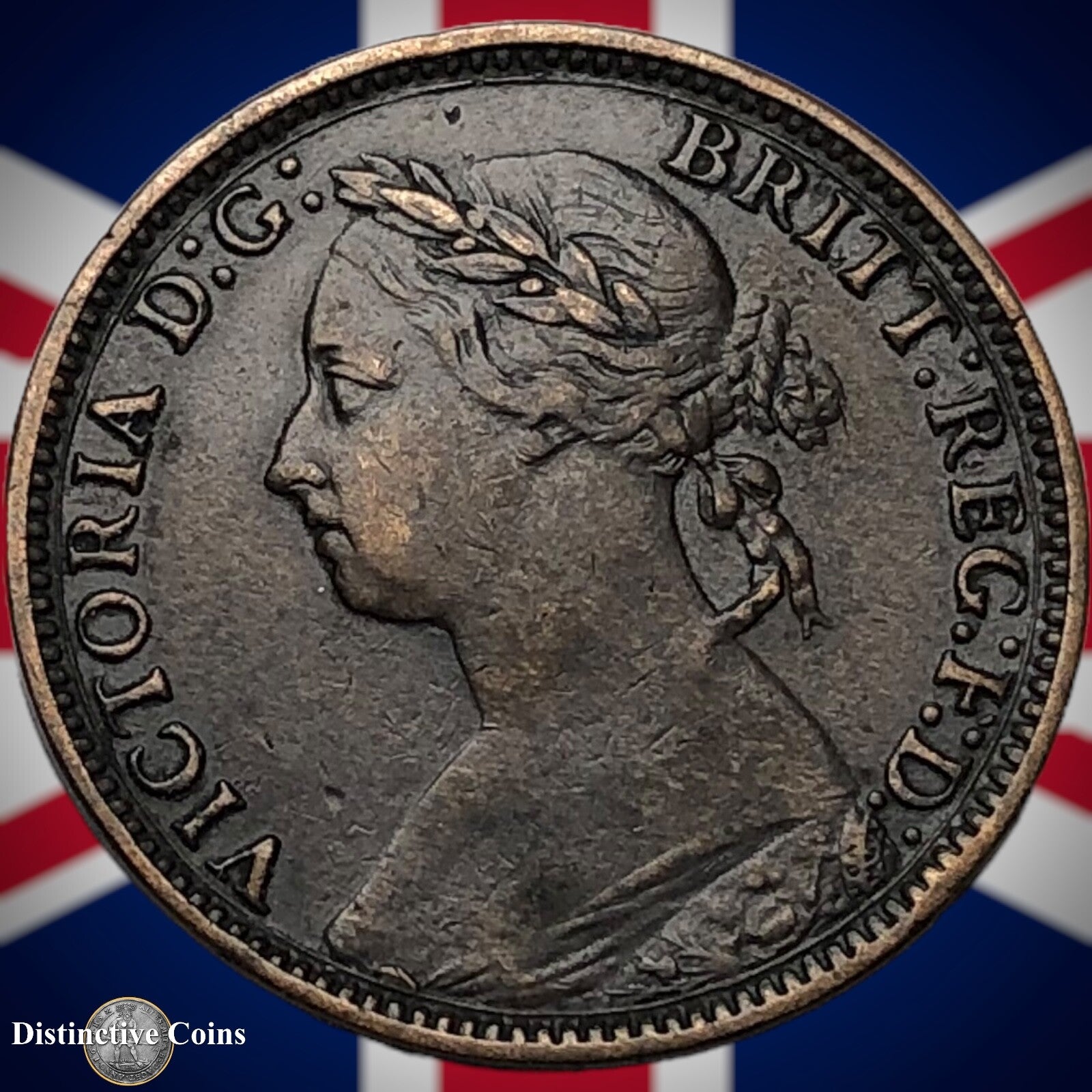 Great Britain 1882 H Farthing 1/4d GB4027