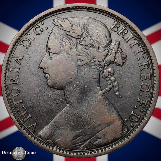 Great Britain 1877 Penny 1d GB6393