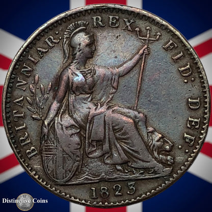 Great Britain 1823 Farthing 1/4d GB3272