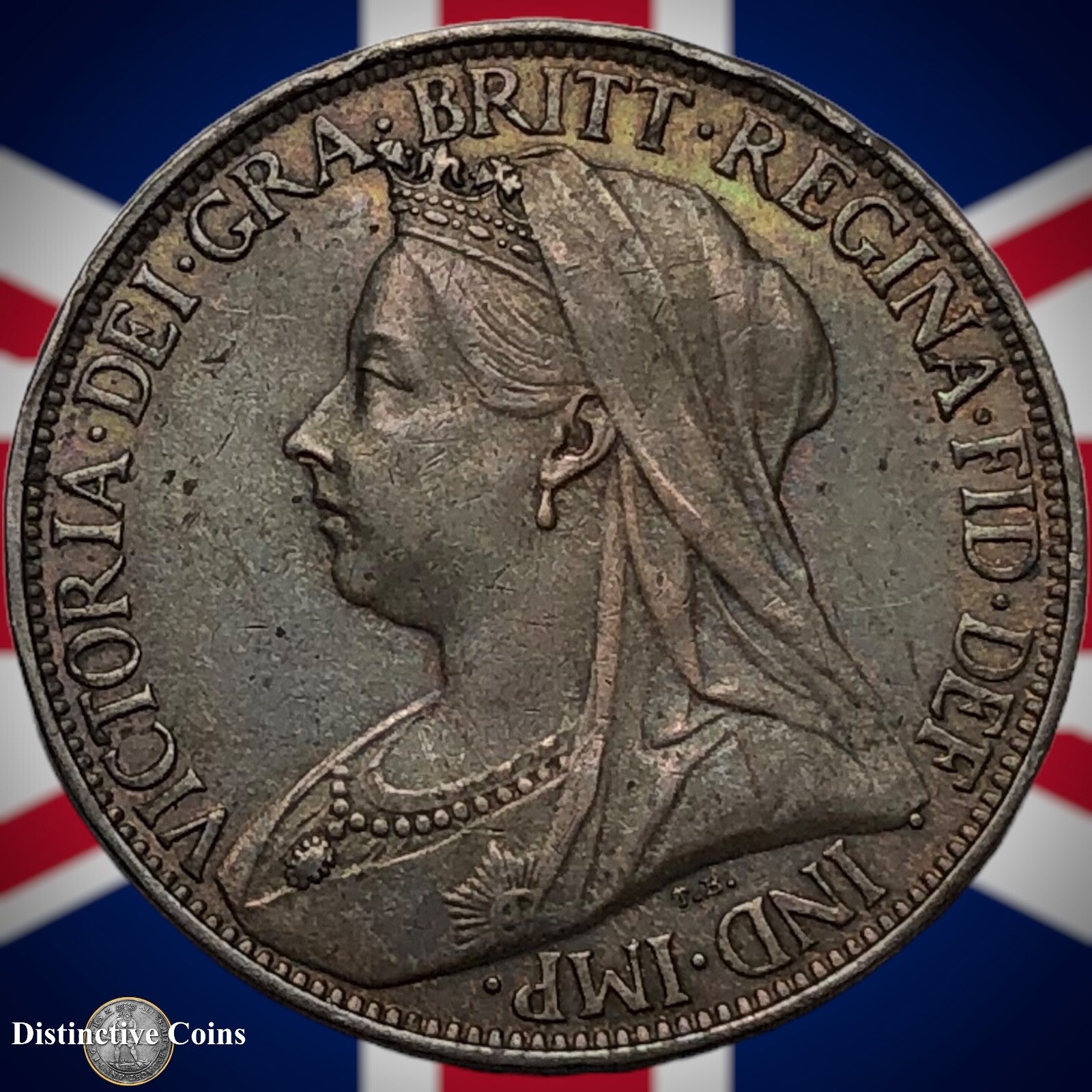 Great Britain 1896 Farthing 1/4d GB4428