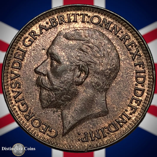 Great Britain 1926 Farthing 1/4d GB4842