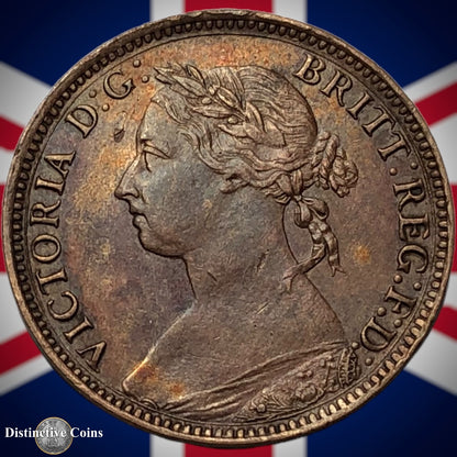Great Britain 1885 Farthing 1/4d GB4179