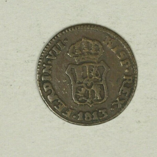 Spain Catalonia Ochavo 1813 XF slightly weak revers   A2091