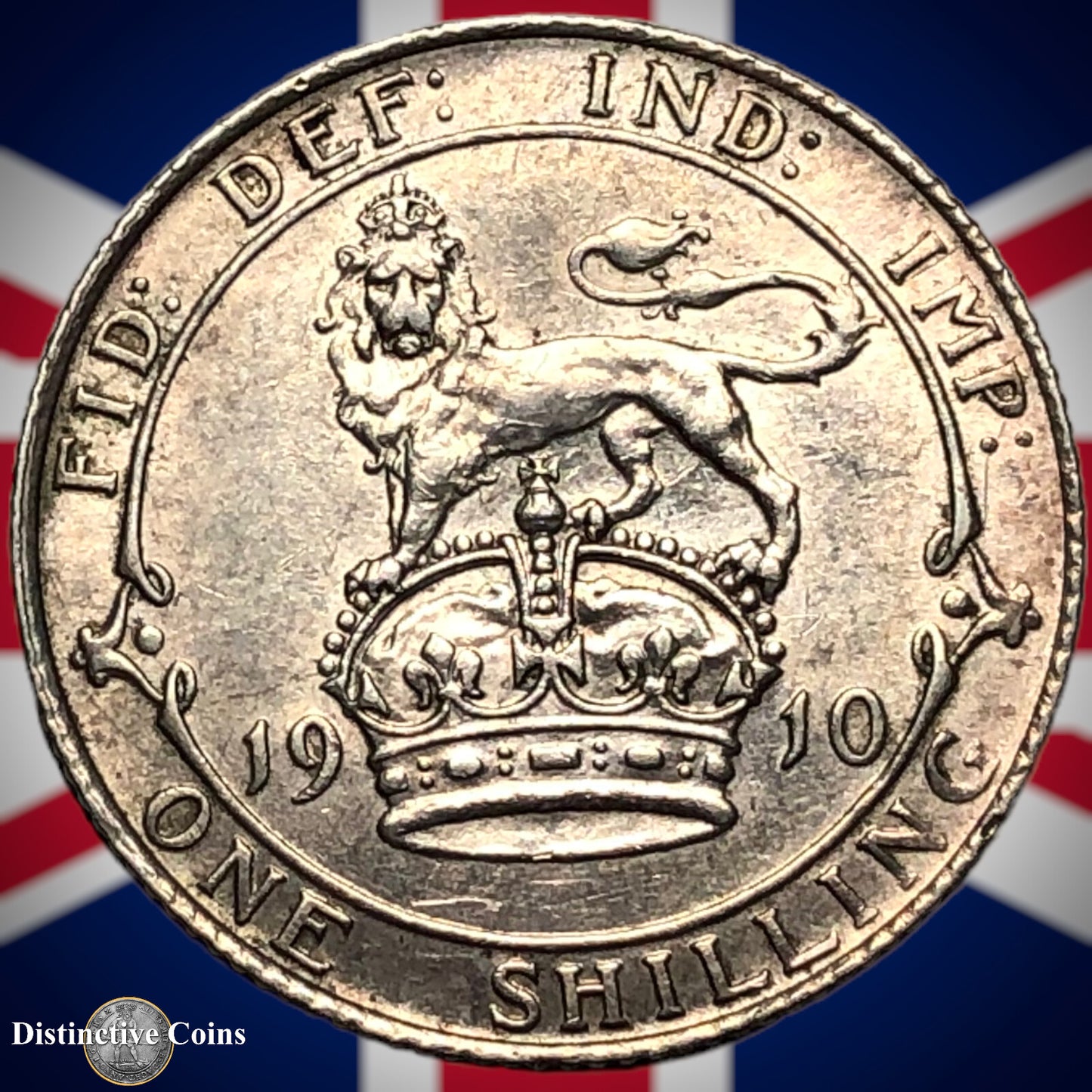 Great Britain 1910 One Shilling GB0897