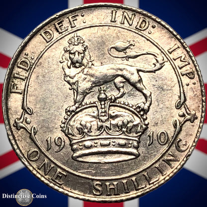 Great Britain 1910 One Shilling GB0897