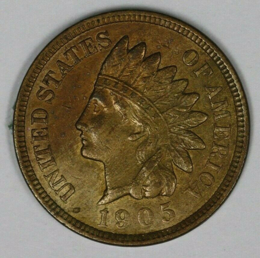US 1905 Indian Head Penny Old Clean   A2774
