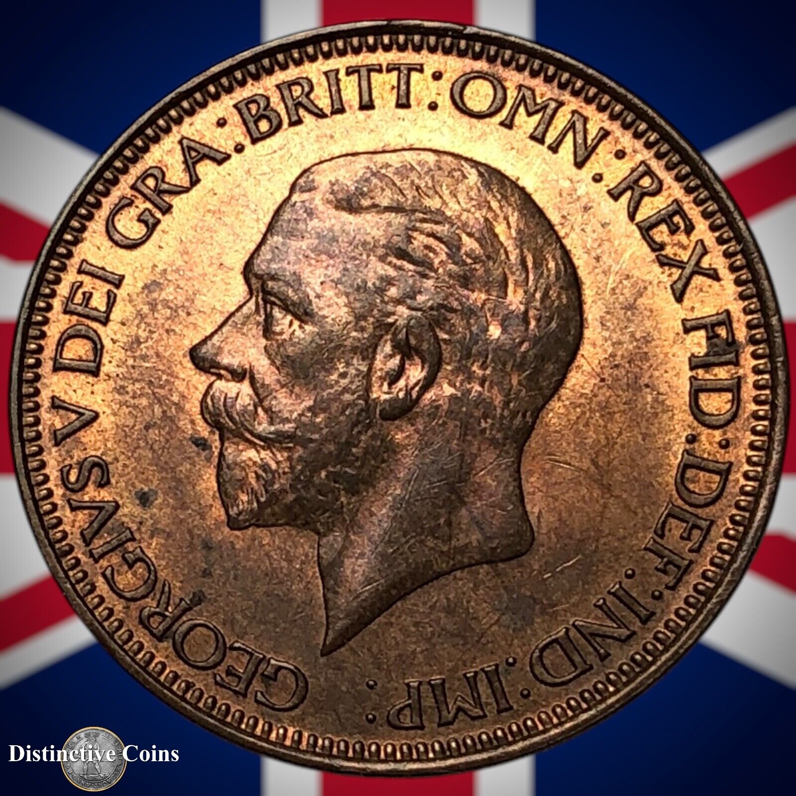 Great Britain 1929 Half Penny 1/2d GB5953