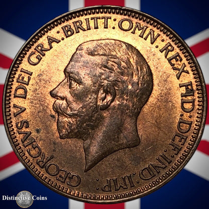 Great Britain 1929 Half Penny 1/2d GB5953