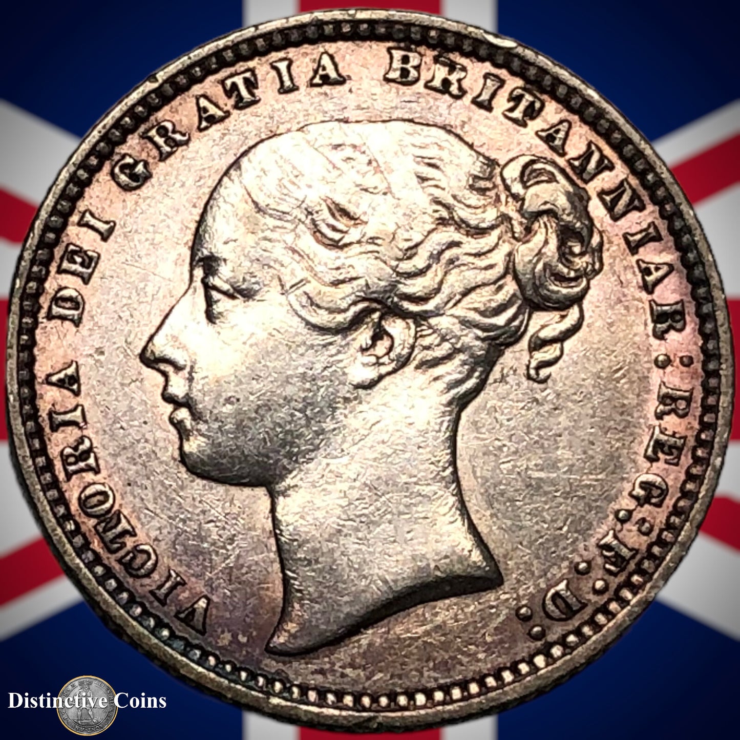 Great Britain 1877 British One Shilling GB0376