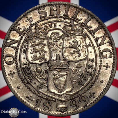 Great Britain 1899 British One Shilling GB0708