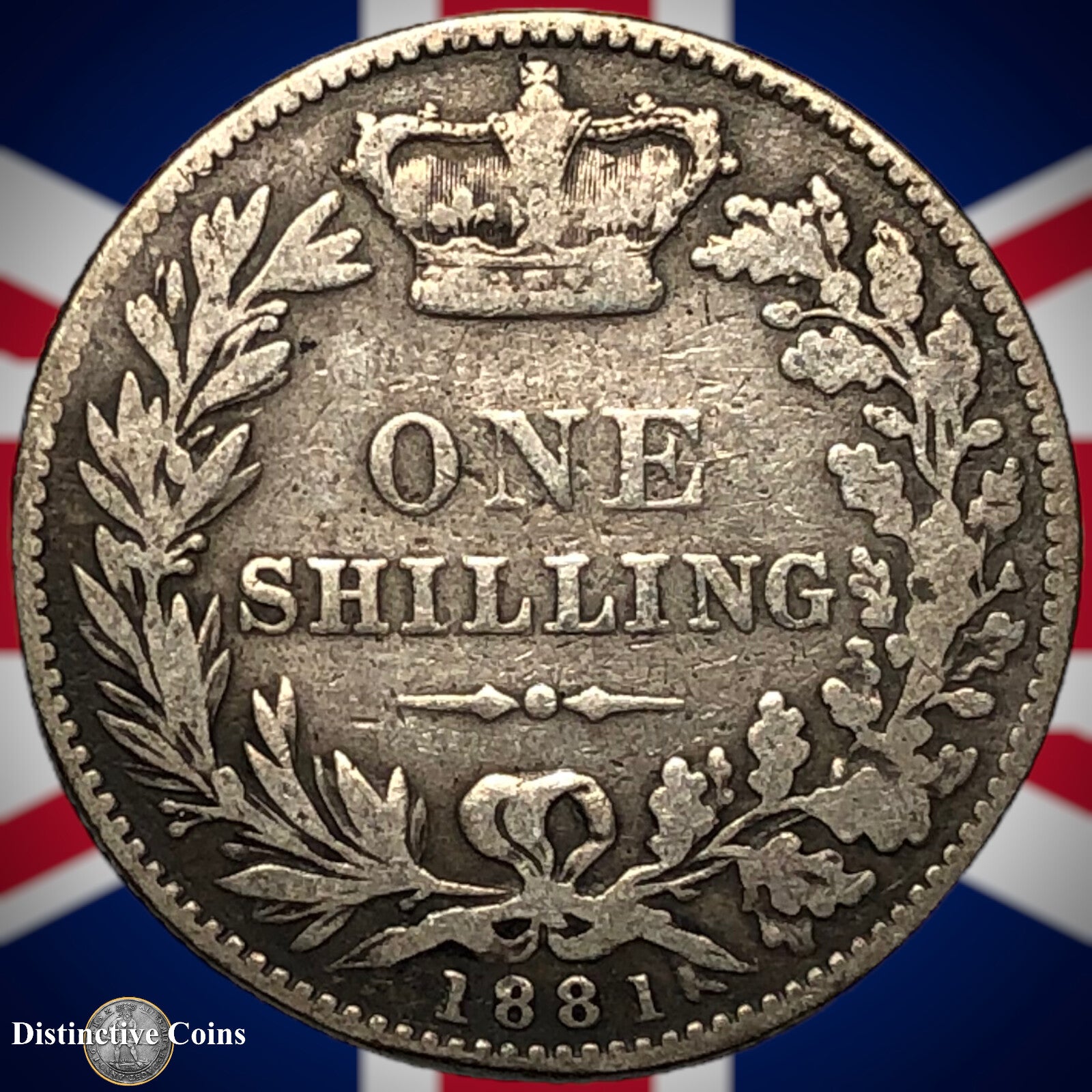 Great Britain 1881 British One Shilling GB0400