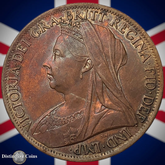 Great Britain 1901 Penny 1d GB6648
