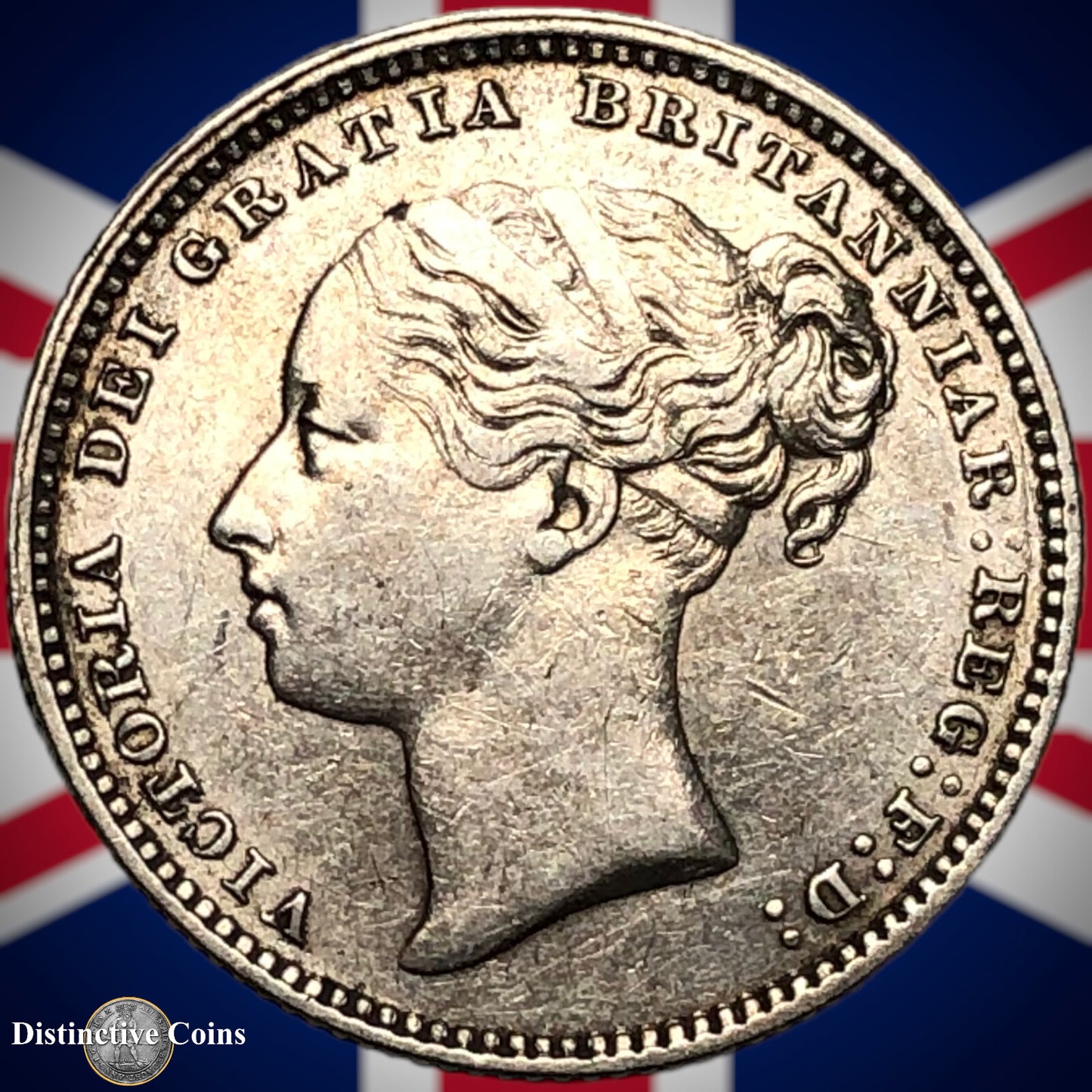 Great Britain 1881 British One Shilling GB0408