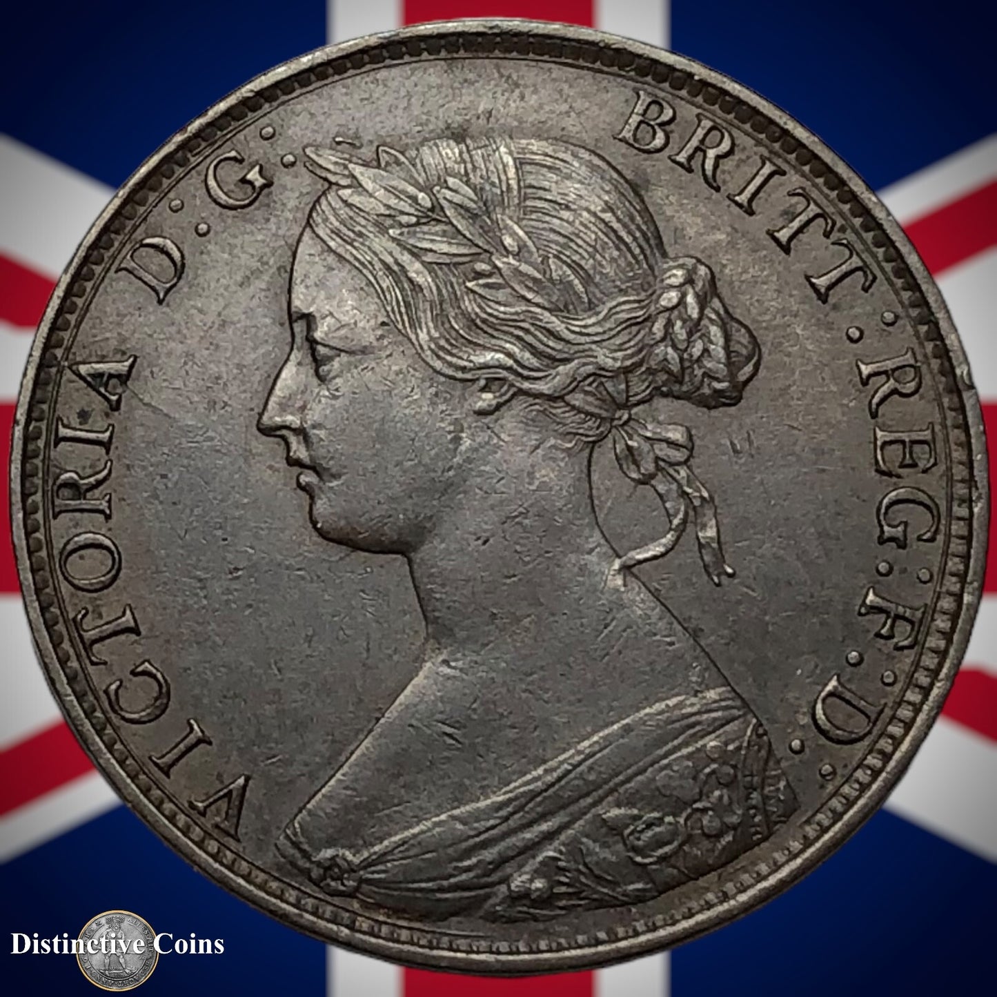 Great Britain 1861 Half Penny 1/2d GB5403