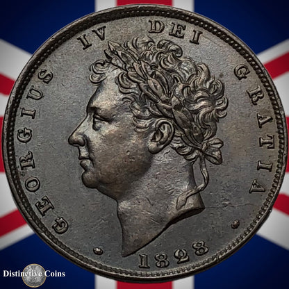Great Britain 1828 Farthing 1/4d GB3339