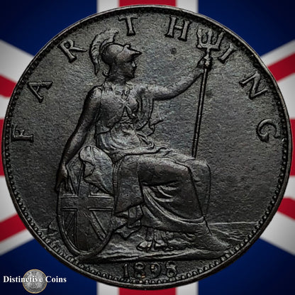 Great Britain 1898 Farthing 1/4d GB4457