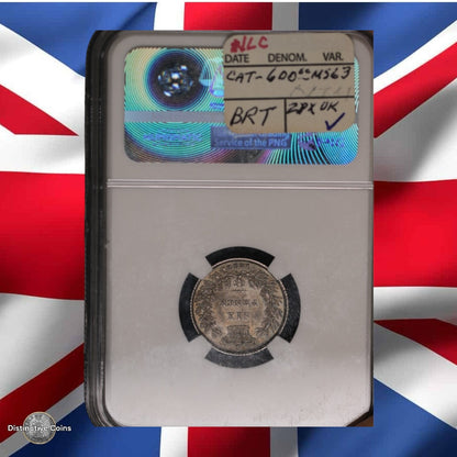 Great Britain 1858 6 Pence NGC MS61