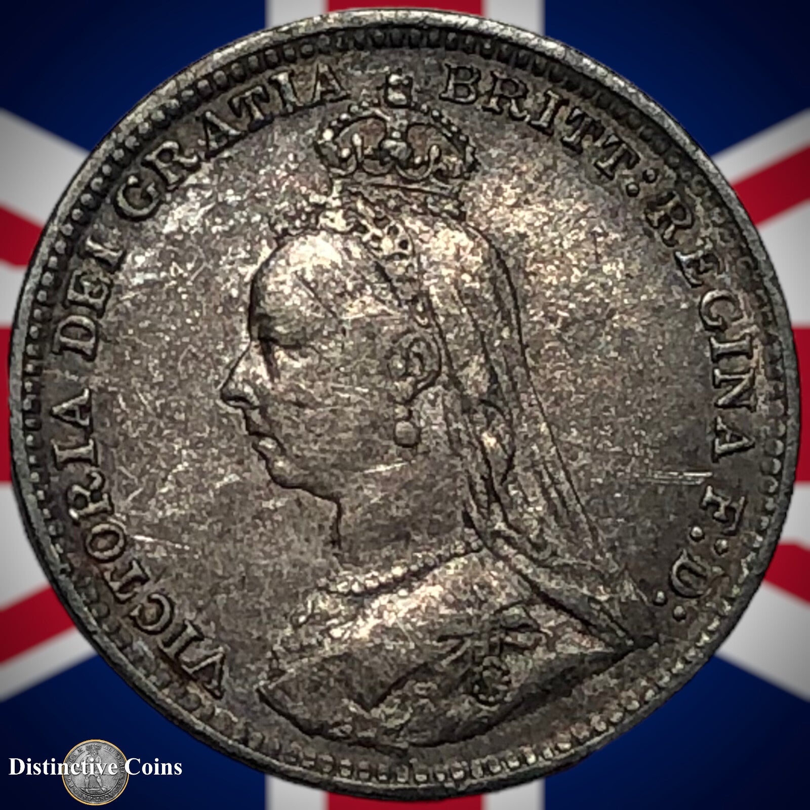 Great Britain 1893 Three Pence GB2012