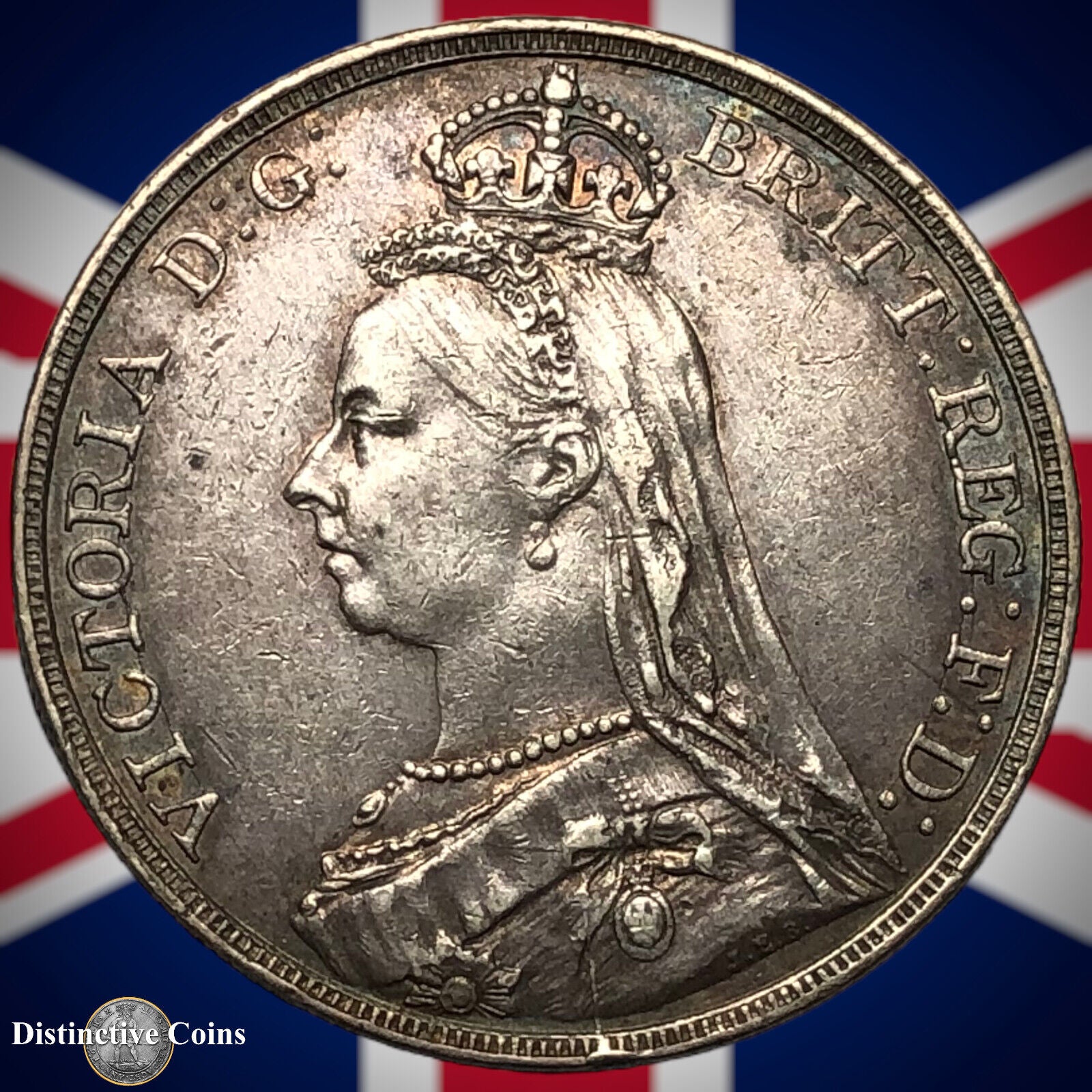 Great Britain 1891 Crown GB1448