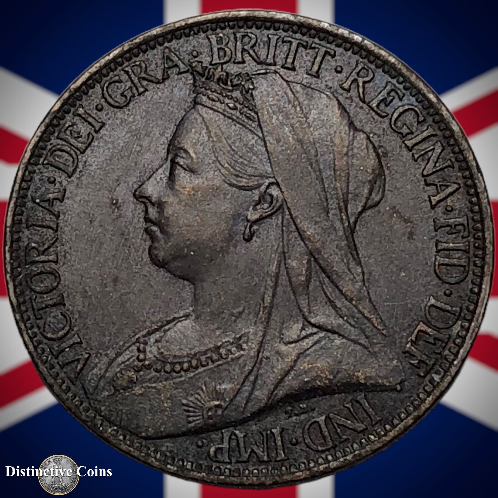 Great Britain 1901 Farthing 1/4d GB4479