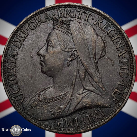 Great Britain 1901 Farthing 1/4d GB4479