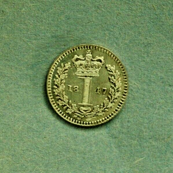 Great Britain 1847 Maundy 1 Penny  A312