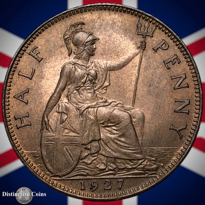 Great Britain 1927 Half Penny 1/2d GB5937