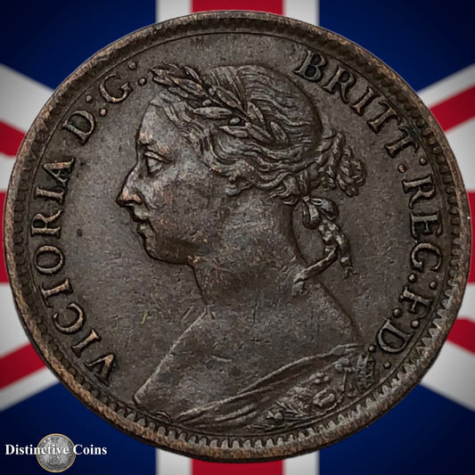 Great Britain 1884 Farthing 1/4d GB4073