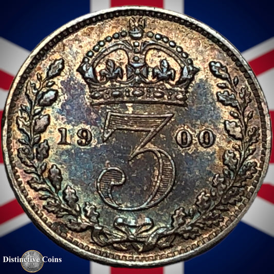 Great Britain 1900 Three Pence GB2068